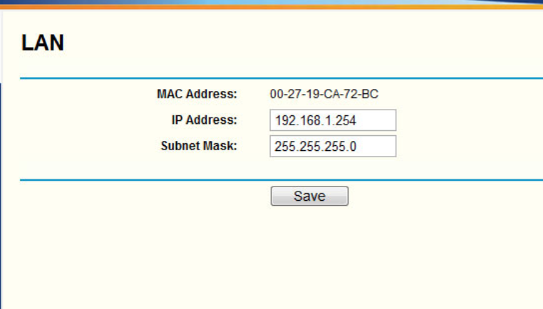 Router IP Address