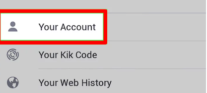 How to Delete Kik Account