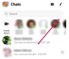 archive/hide a chat on your phone